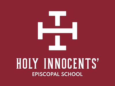 Holy Innocents' cross design logo