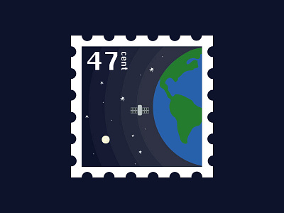 Earth Stamp