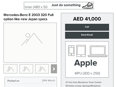 Responsive wireframes design dpv dubizzle resonsive ux wireframe