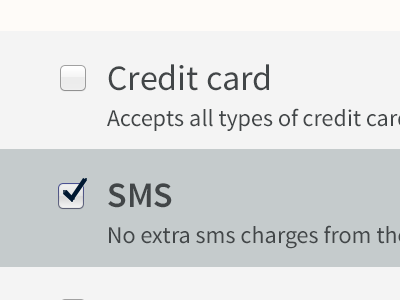 Testing price point and payment methods credit card experiment sms testing ux