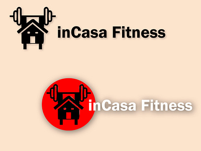 inCasa Fitness Brand logos branding design icon illustration logo logo design logotype minimal web