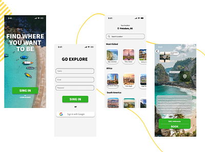 TRAVEL APP branding design figma logo ui ux website