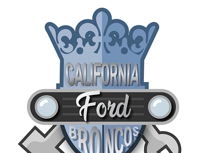 California Ford Broncos Logo