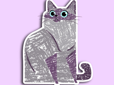 cat illustration vector