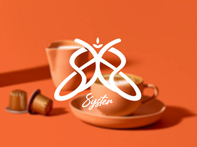 Syster Coffee Logo branding design graphic design logo typography vector