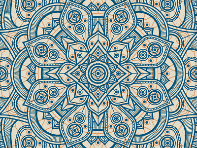 Mandala I illustration print making