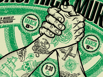 Dropkick Murphys Poster illustration poster tattoos