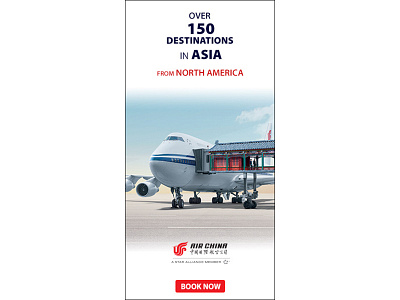 Land Your Dream Air China Banner 300x600