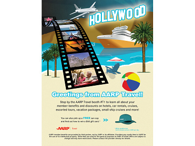 AARP Travel AD Hollywood