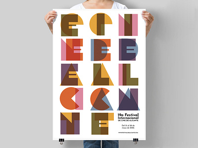 Propuesta de cartel para un festival de cine. branding cartel festival graphic design illustration logo vector