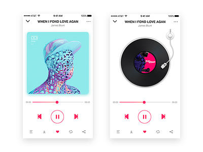 Music Player app ui