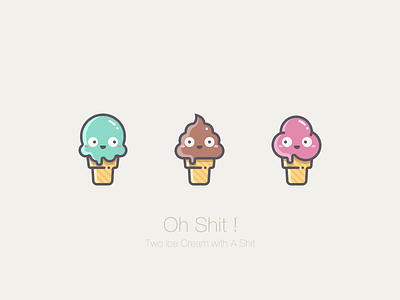 Ice Cream cute funny ice cream shit