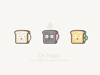 Toast beef bread breakfast cute egg food funny happy toast