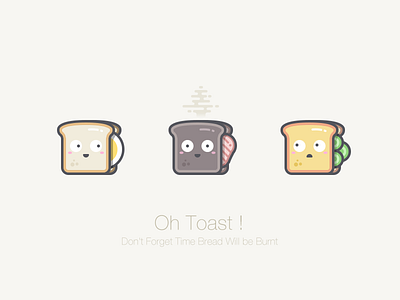 Toast beef bread breakfast cute egg food funny happy toast