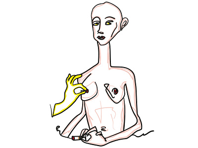 QUALITY TEST fashion fashion design illustration nudity