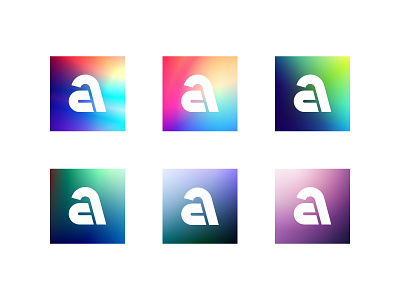 AC Logo a a logo ac ac logo affinity affinitydesigner atluh branding c c logo design gradient gradients graphic design logo mesh mesh gradient mesh gradients vector white