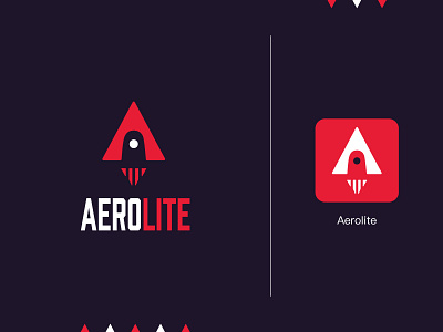 Rocketship Logo | Aerolite | DLC01 aerolite dailylogochallenge logo logodlc rocketship