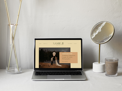 Web Design for Samie B. Photo + Film