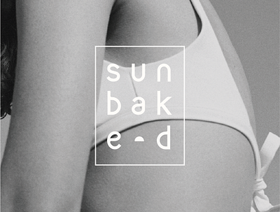 Sunbaked - Ethical Swimwear brand identity branding and identity ethical ethical business logo design swimwear