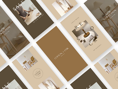 Social Media Template for a Home Decor