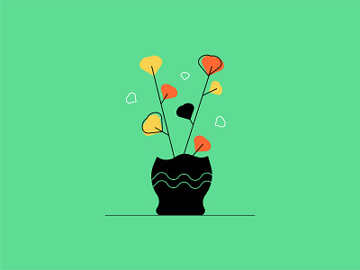 plant design illustration 网站