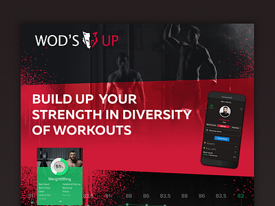 Wodsup App app design itcraft software house ui deisgn webapp