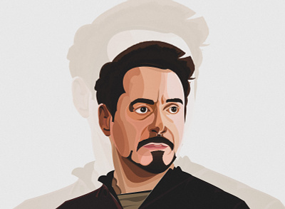 Tony Stark design illustration marvelcomics portrait portrait art portrait illustration