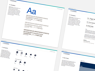 Styleguide admin enterprise icons platform styleguide typography