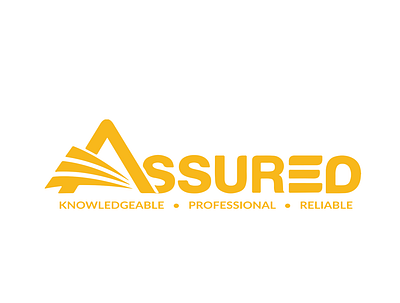 Assured AA | Logo | Variant #1: w/ Motto adobe creative suite adobe illustrator brand branding design digital marketing graphic design logo