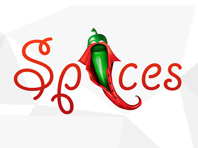 Spices concepts creative design foodie illustration photoshop