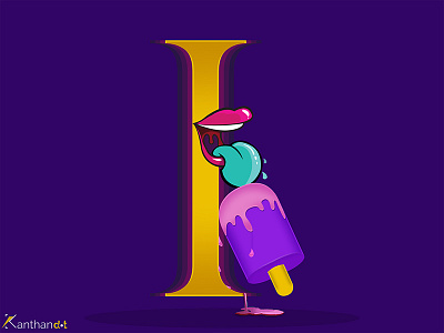 I 26daysoftype alphabet creative customtype designseries grahicdesign icons illustration lettering logo photoshop typedesign