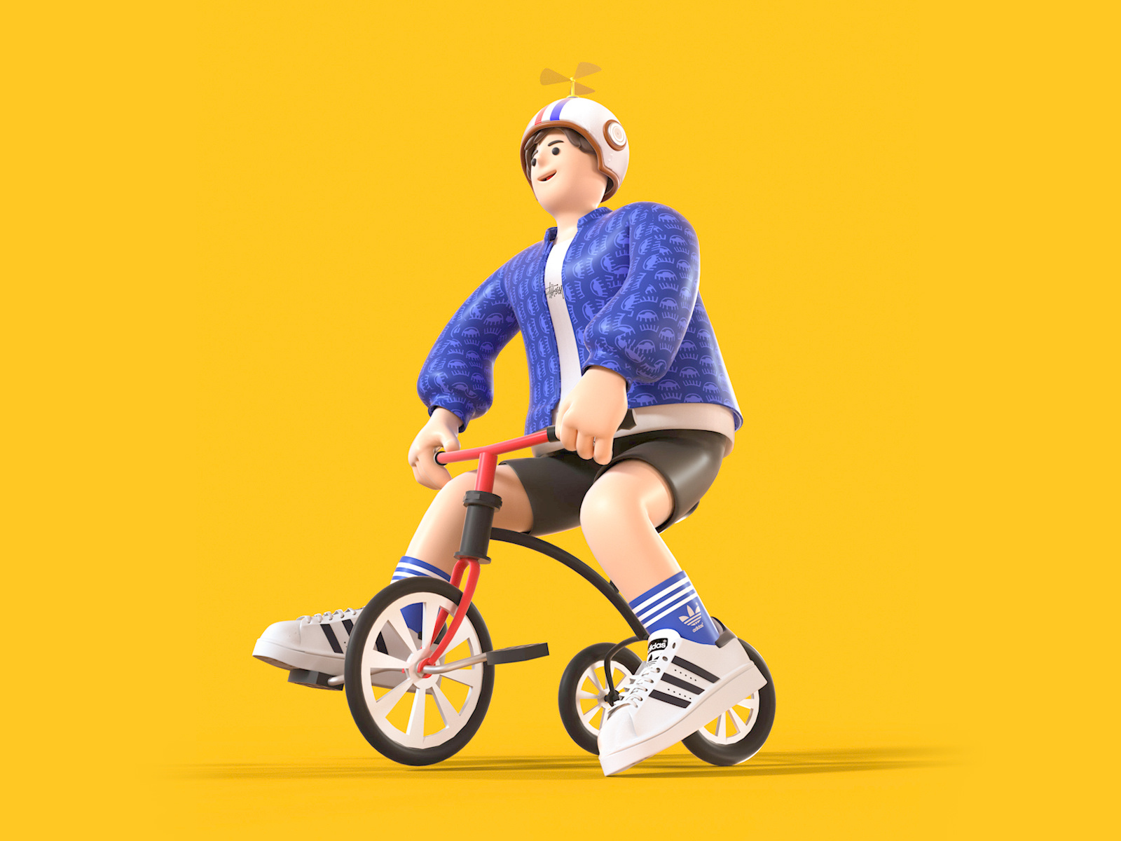 ride-a-bicycle-by-ya-on-dribbble