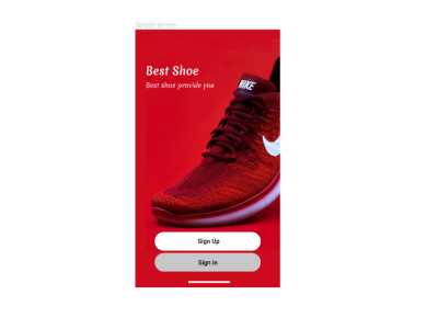 Nike Shoe App Design 3d animation branding graphic design logo motion graphics ui