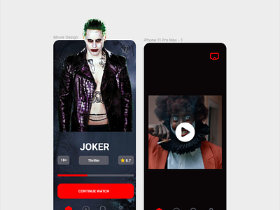 Movie App Design