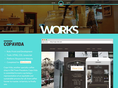 Portfolio page rizqi.co css html portfolio responsive web