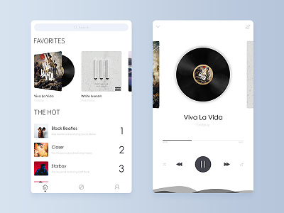 Billboard - Music App 1 app ui music