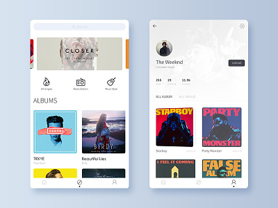 Billboard - Music App 2 app music ui