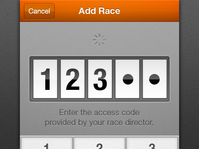 Access Code Entry