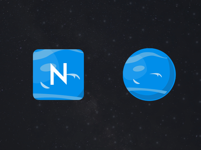 Neptune - Assets animation app icon design icon sketch ui