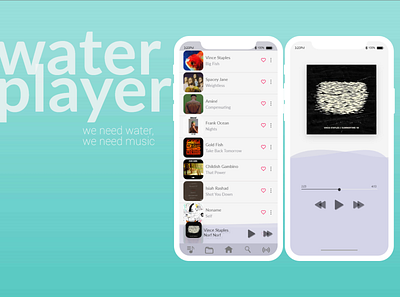 water player #DailyUI #DailyUI009 daily 100 challenge daily ui dailyui dailyuichallenge design ui ui design uidesign uiux uiuxdesign