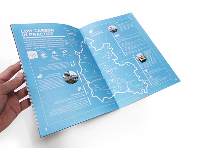 Low Carbon branding campaign design diagram drawing infographic layout map report sustainable zero carbon