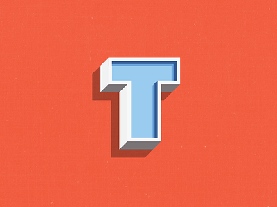 T & ... letter monogram t type typography