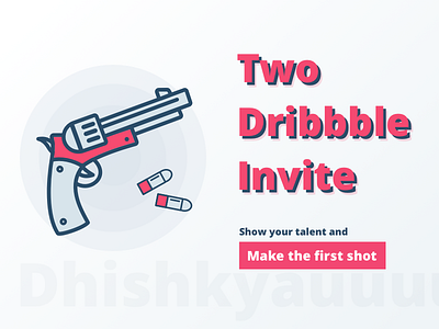 2 Dribbble Invite