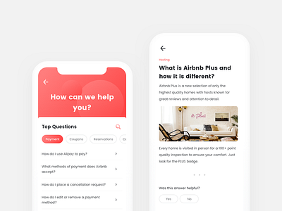 FAQs design android answer app faq ios question ui kit ux