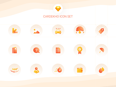 Cardekho - Icon Set
