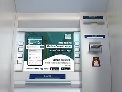 ATM ads Design ads design atm advert