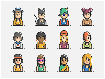 Women Avatars avatar flaticon icon woman