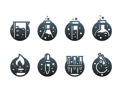 Сhemistry icons