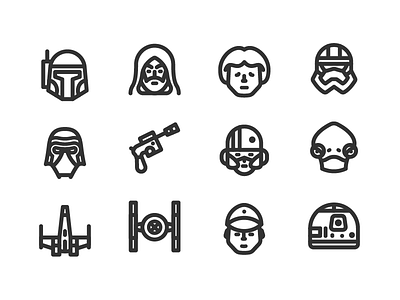 Star Wars icons 1 icons sky star trooper wars