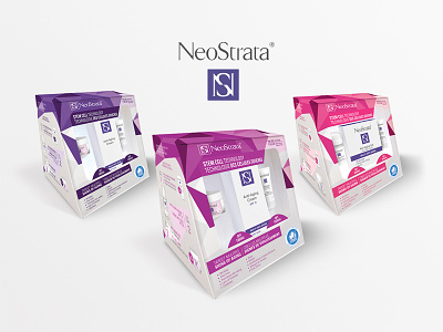 NeoStrata - Packaging box packaging promo box purple